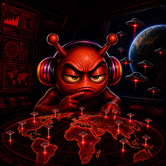 AstroBlock alien invasion